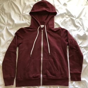 Forever 21 Maroon Zip Up jacket